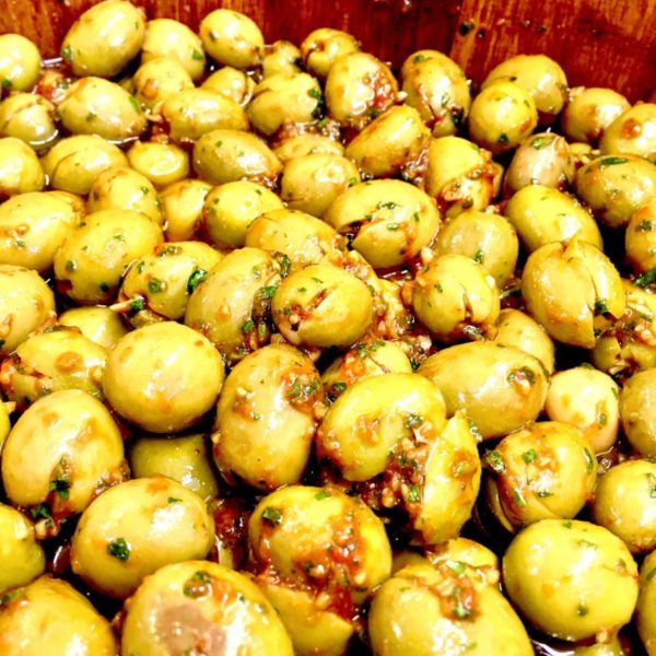 olives au pomodori