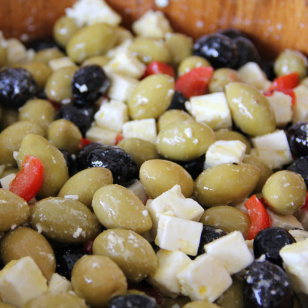 olives à la féta