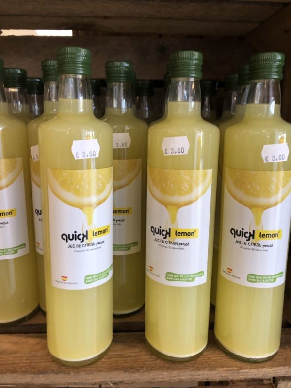 jus de citron